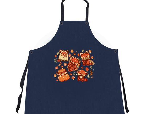Red Panda Autumn Time