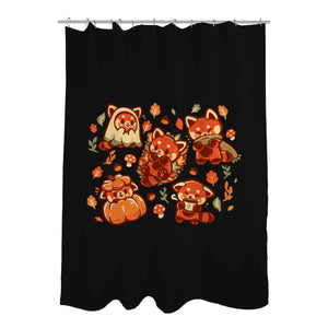 Red Panda Autumn Time