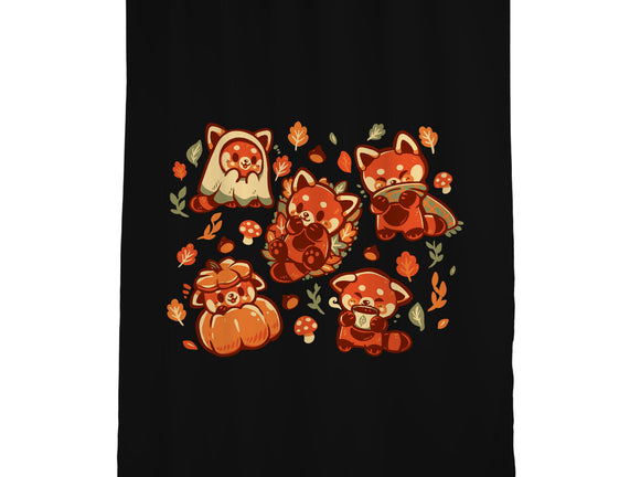 Red Panda Autumn Time