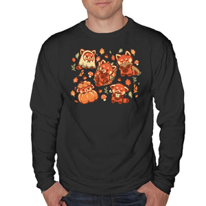 Red Panda Autumn Time