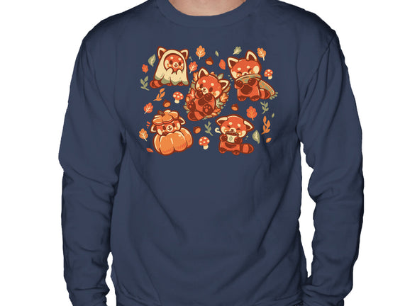 Red Panda Autumn Time
