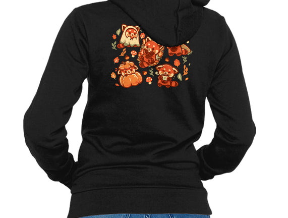 Red Panda Autumn Time
