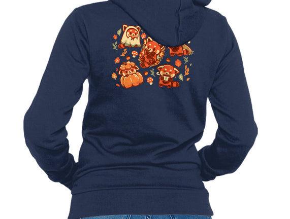 Red Panda Autumn Time