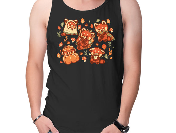 Red Panda Autumn Time