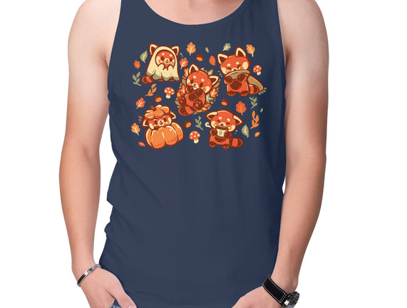 Red Panda Autumn Time