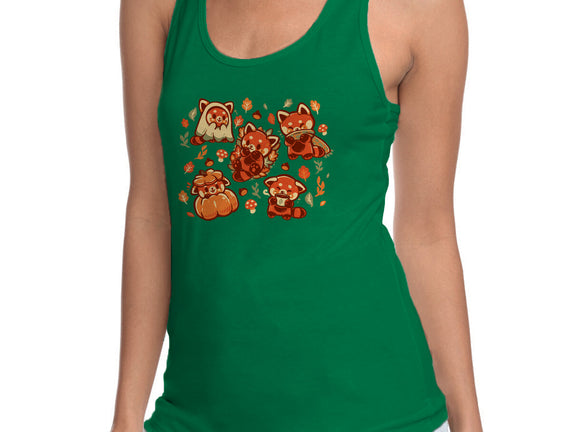 Red Panda Autumn Time