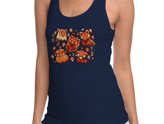 Red Panda Autumn Time
