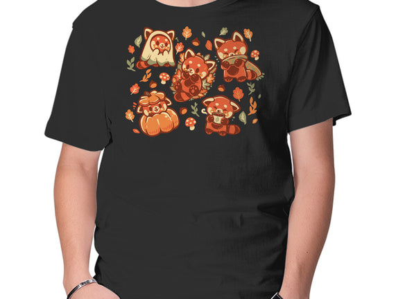 Red Panda Autumn Time