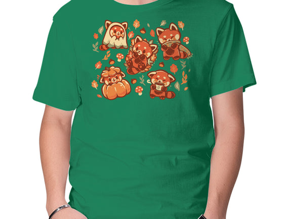 Red Panda Autumn Time