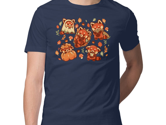 Red Panda Autumn Time