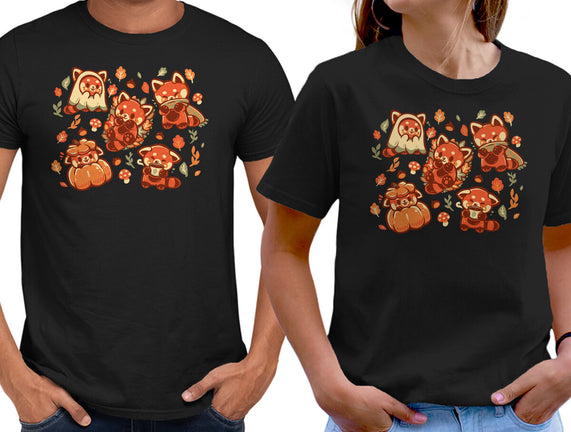 Red Panda Autumn Time