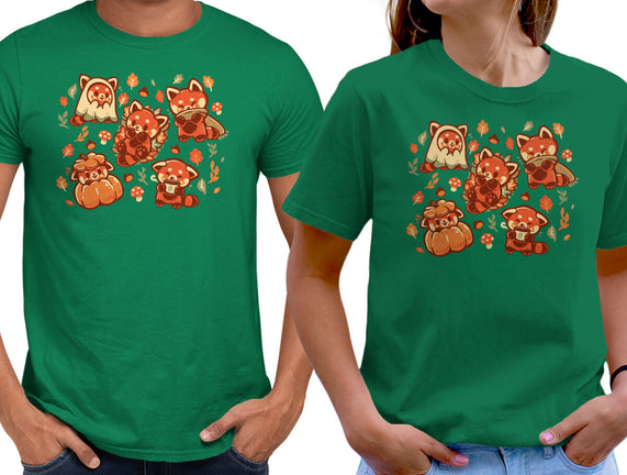 Red Panda Autumn Time