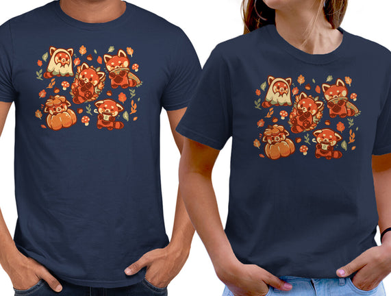Red Panda Autumn Time