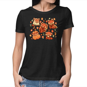 Red Panda Autumn Time