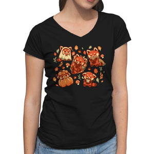 Red Panda Autumn Time