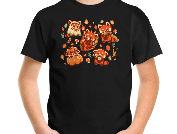 Red Panda Autumn Time