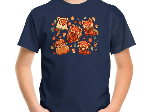 Red Panda Autumn Time