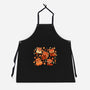 Red Panda Autumn Time-Unisex-Kitchen-Apron-TechraNova