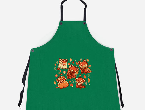 Red Panda Autumn Time