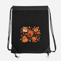 Red Panda Autumn Time-None-Drawstring-Bag-TechraNova