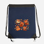 Red Panda Autumn Time-None-Drawstring-Bag-TechraNova