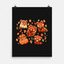 Red Panda Autumn Time-None-Matte-Poster-TechraNova