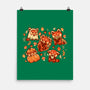 Red Panda Autumn Time-None-Matte-Poster-TechraNova