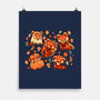 Red Panda Autumn Time-None-Matte-Poster-TechraNova