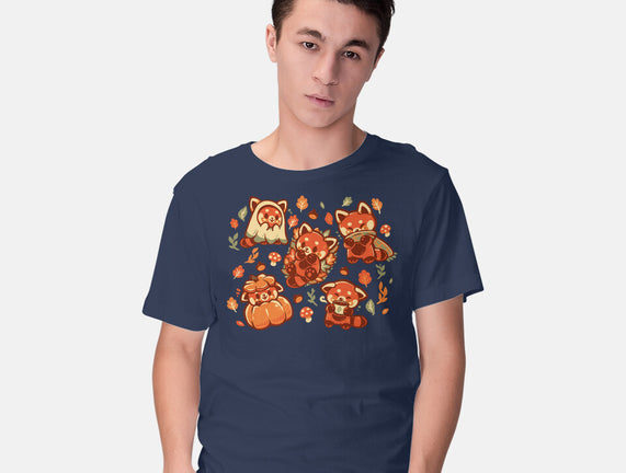 Red Panda Autumn Time