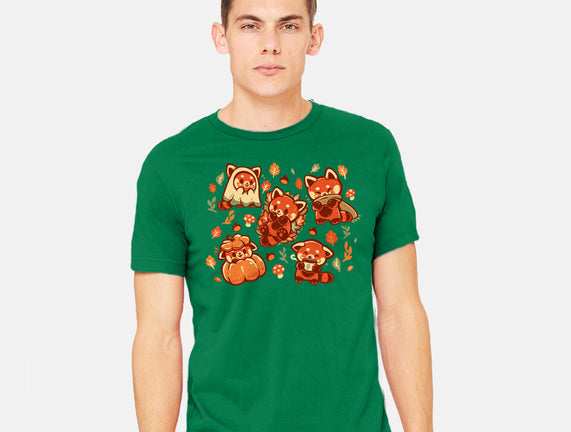 Red Panda Autumn Time
