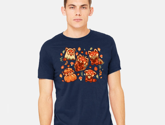 Red Panda Autumn Time