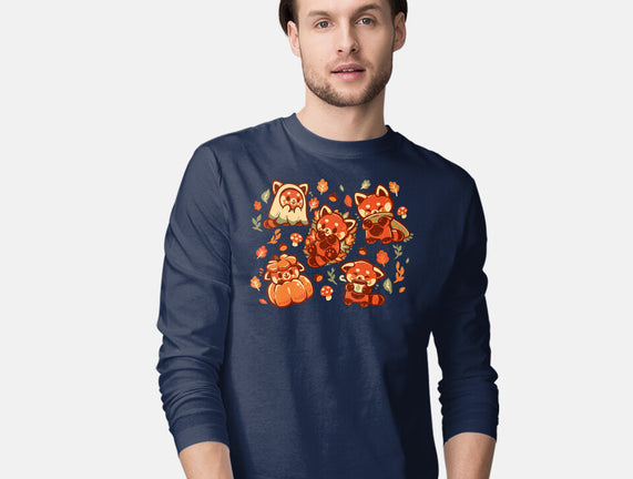 Red Panda Autumn Time