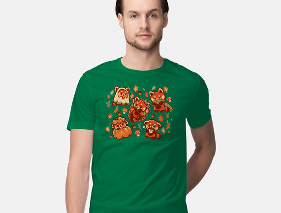 Red Panda Autumn Time