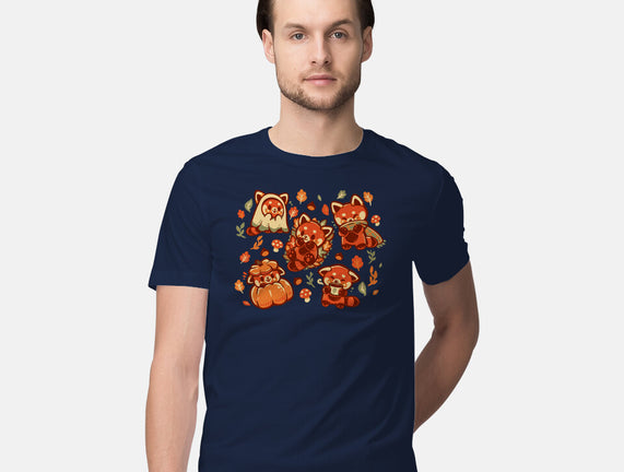Red Panda Autumn Time