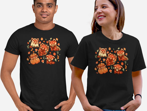 Red Panda Autumn Time