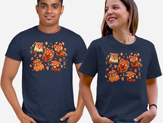 Red Panda Autumn Time