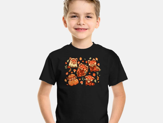 Red Panda Autumn Time