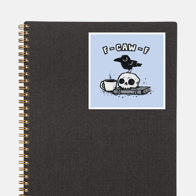 Snarky Raven-None-Glossy-Sticker-kg07