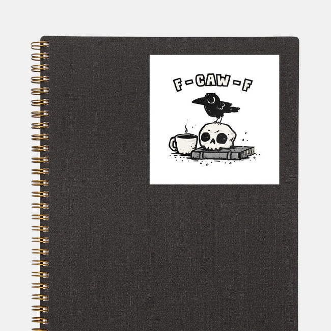 Snarky Raven-None-Glossy-Sticker-kg07