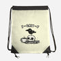 Snarky Raven-None-Drawstring-Bag-kg07