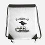 Snarky Raven-None-Drawstring-Bag-kg07