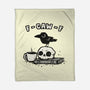 Snarky Raven-None-Fleece-Blanket-kg07
