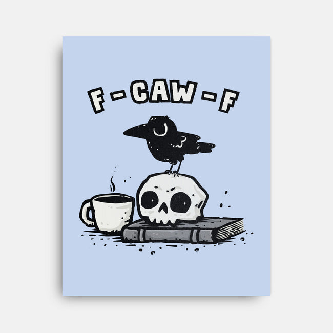 Snarky Raven-None-Stretched-Canvas-kg07