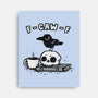 Snarky Raven-None-Stretched-Canvas-kg07