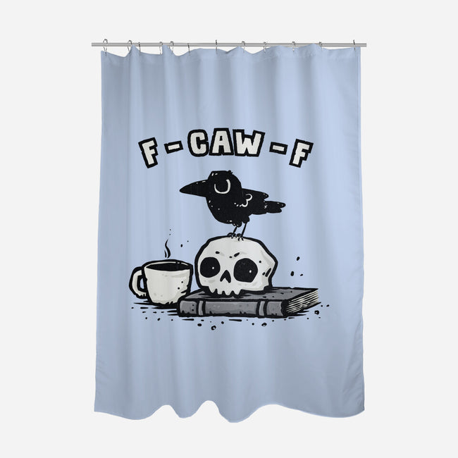 Snarky Raven-None-Polyester-Shower Curtain-kg07