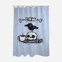 Snarky Raven-None-Polyester-Shower Curtain-kg07