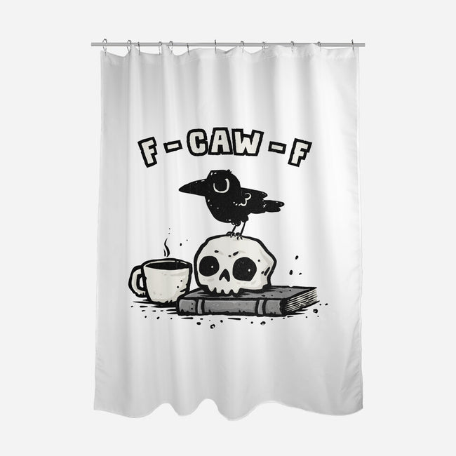 Snarky Raven-None-Polyester-Shower Curtain-kg07