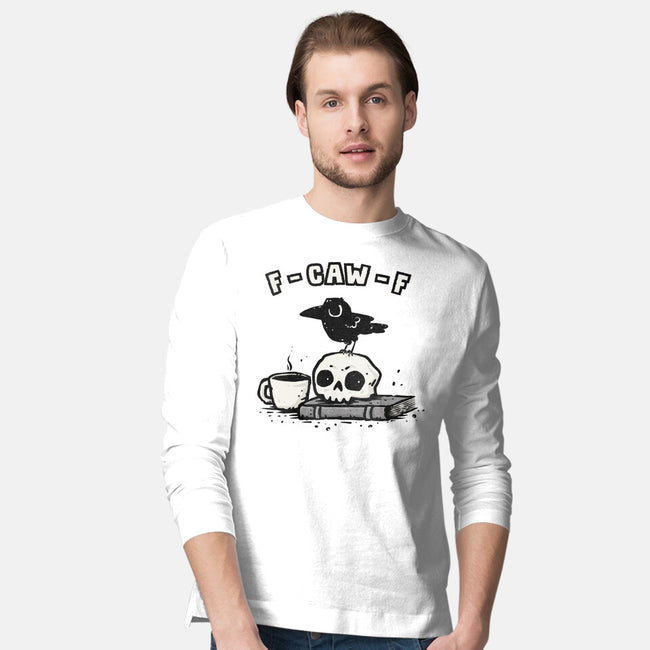 Snarky Raven-Mens-Long Sleeved-Tee-kg07