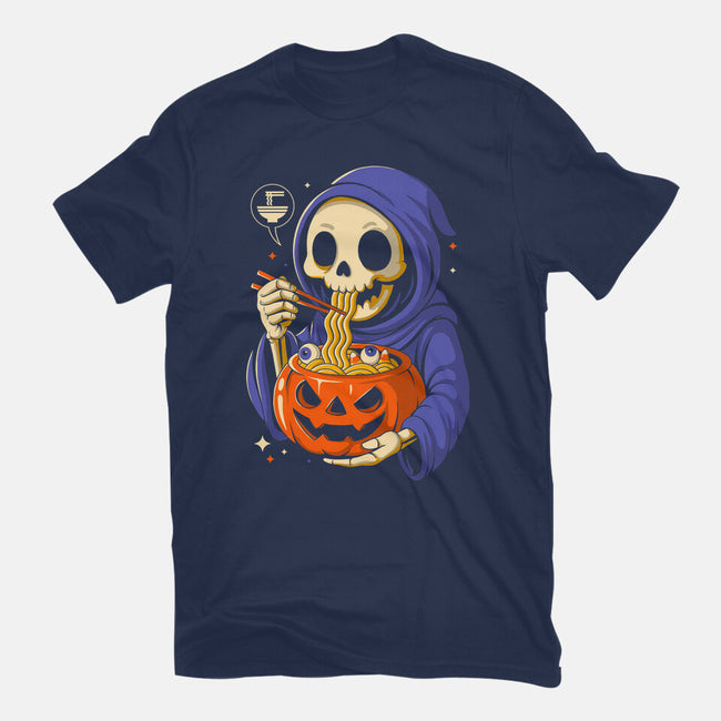 Ramen Or Tricks-Womens-Fitted-Tee-Eoli Studio