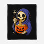 Ramen Or Tricks-None-Fleece-Blanket-Eoli Studio